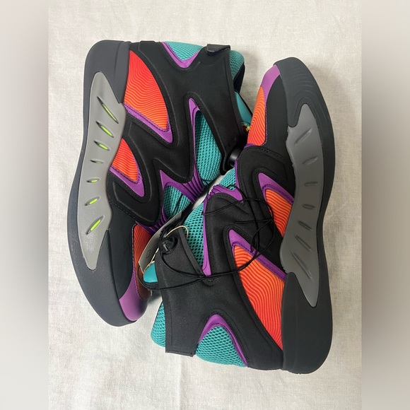 Reebok IPFZ Looney Tunes Black Green Orange Marvin The Martian GZ4947 Size 10.5 - Picture 3 of 8